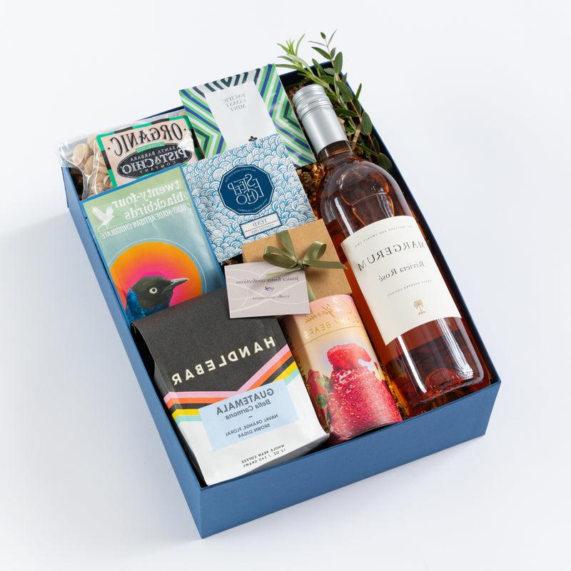 Margerum Riviera Rose Wine & Handlebar Coffee Gift Box